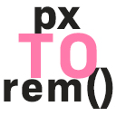 PX to REM() Converter